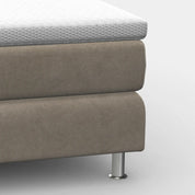 Boxspringbett-Fuß rund verchromt – Metall