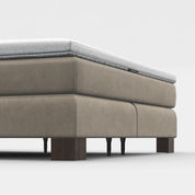 Boxspringbett-Fuß Winkel Holz – Schwarz