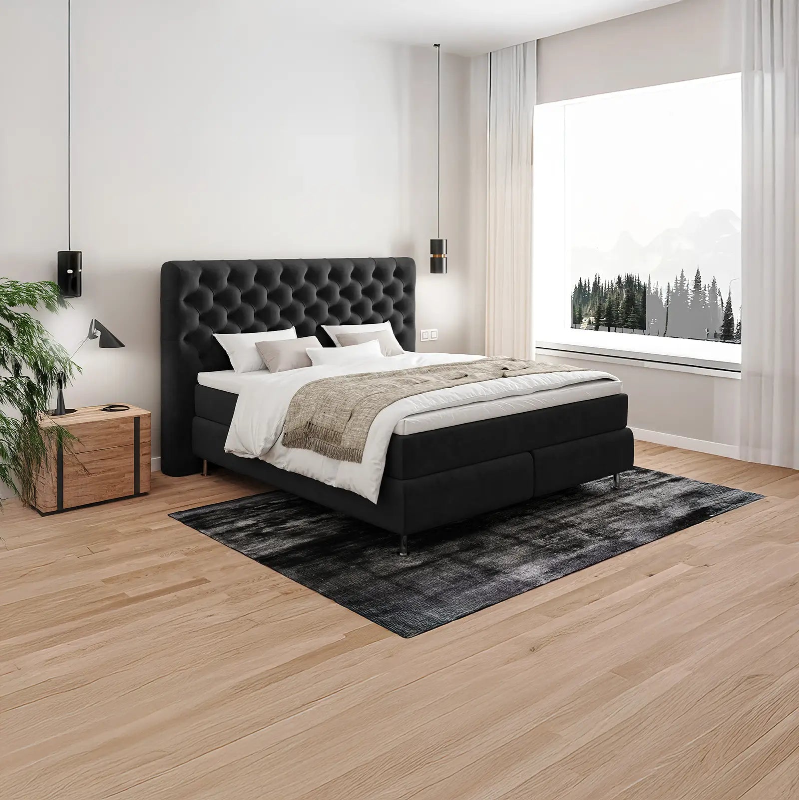 Boxspringbett Chesterfield