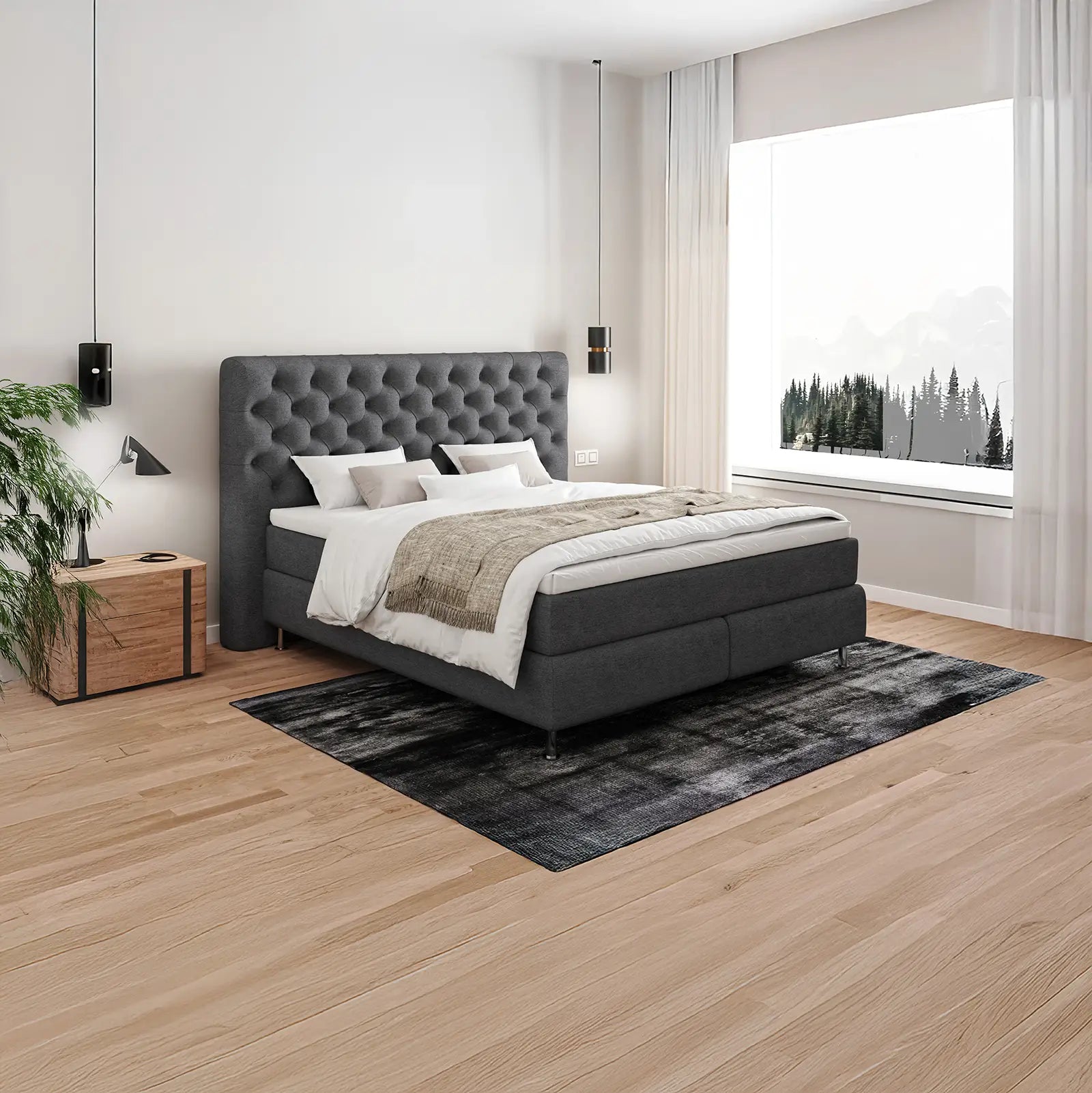 Boxspringbett Chesterfield