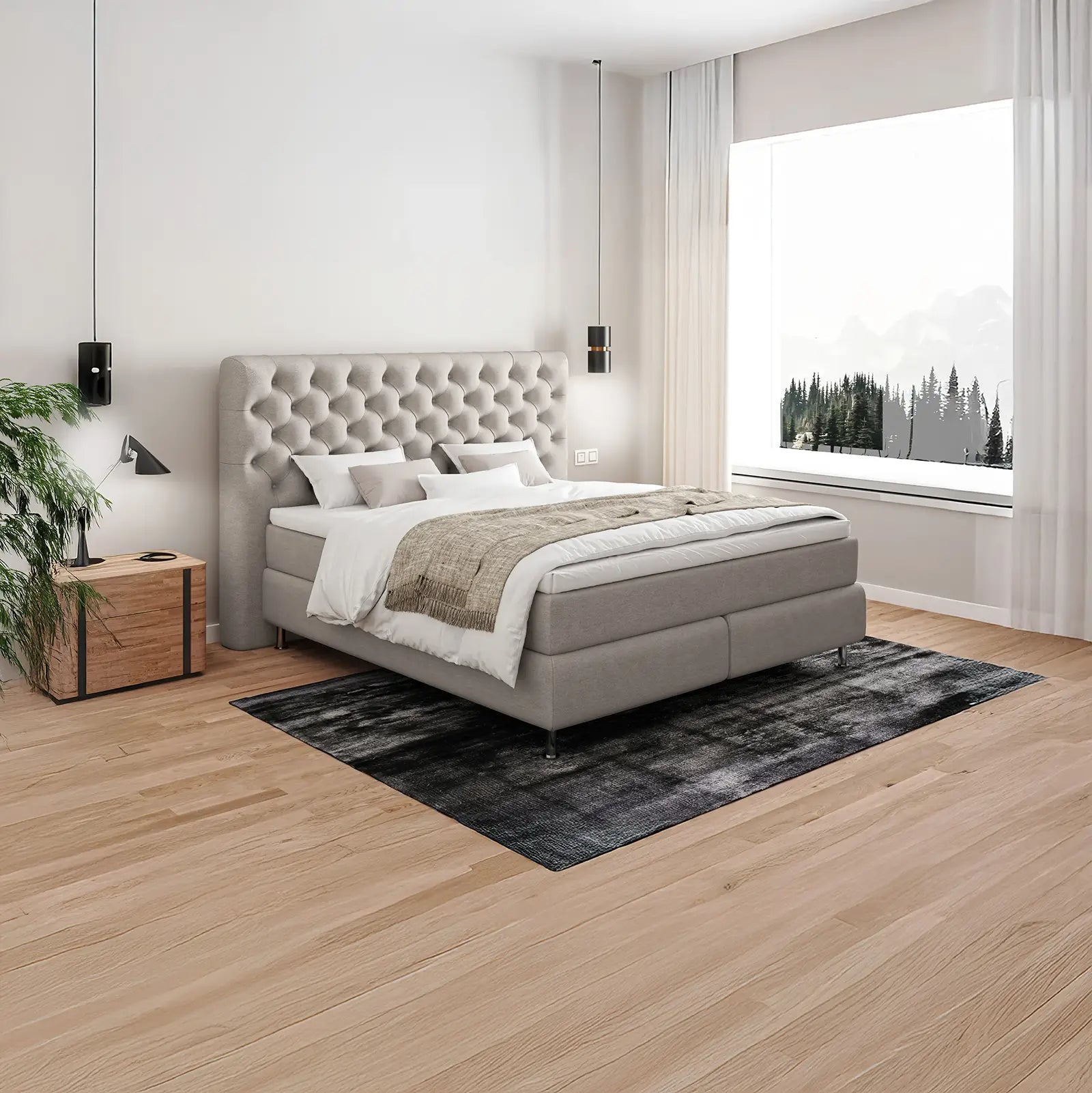 Boxspringbett Chesterfield