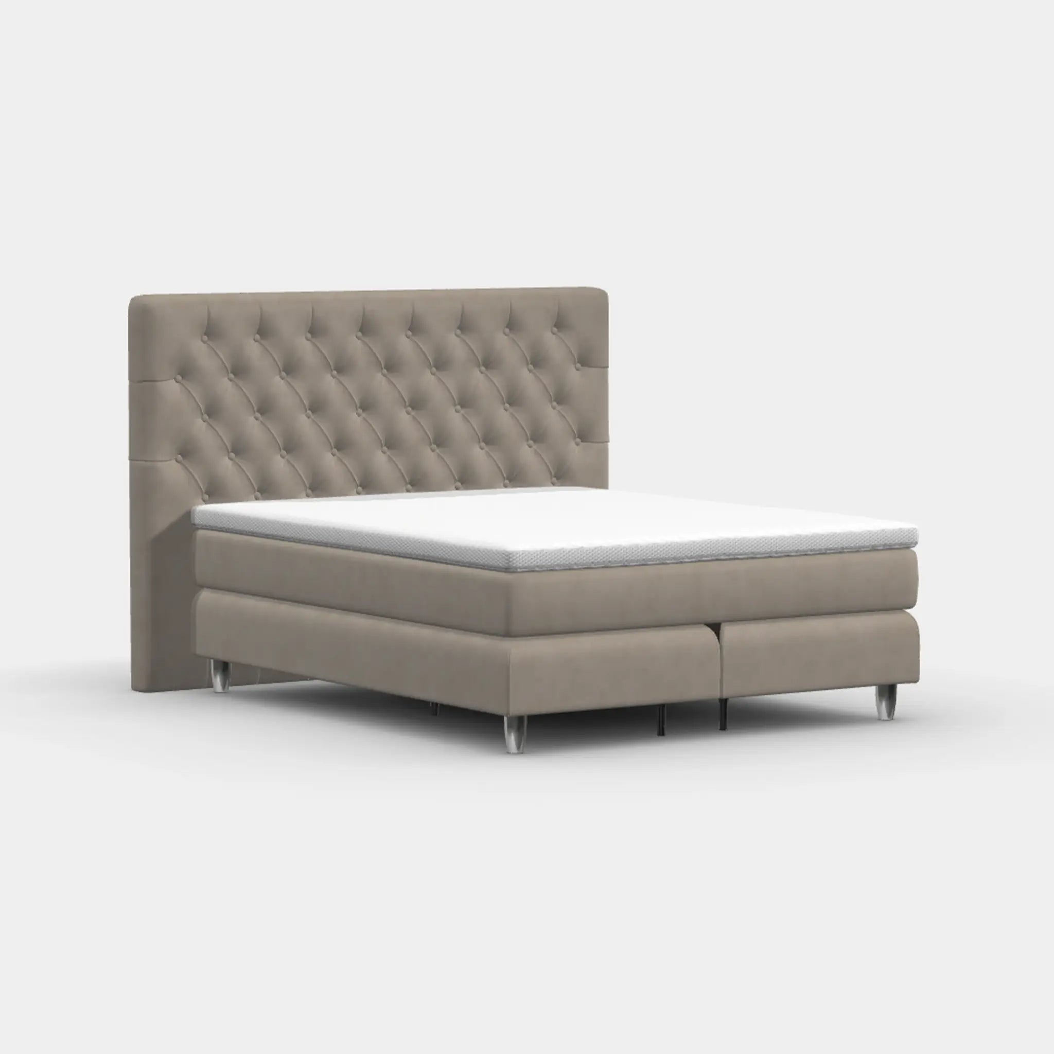 Boxspringbett 160 x 200 cm – Chesterfield
