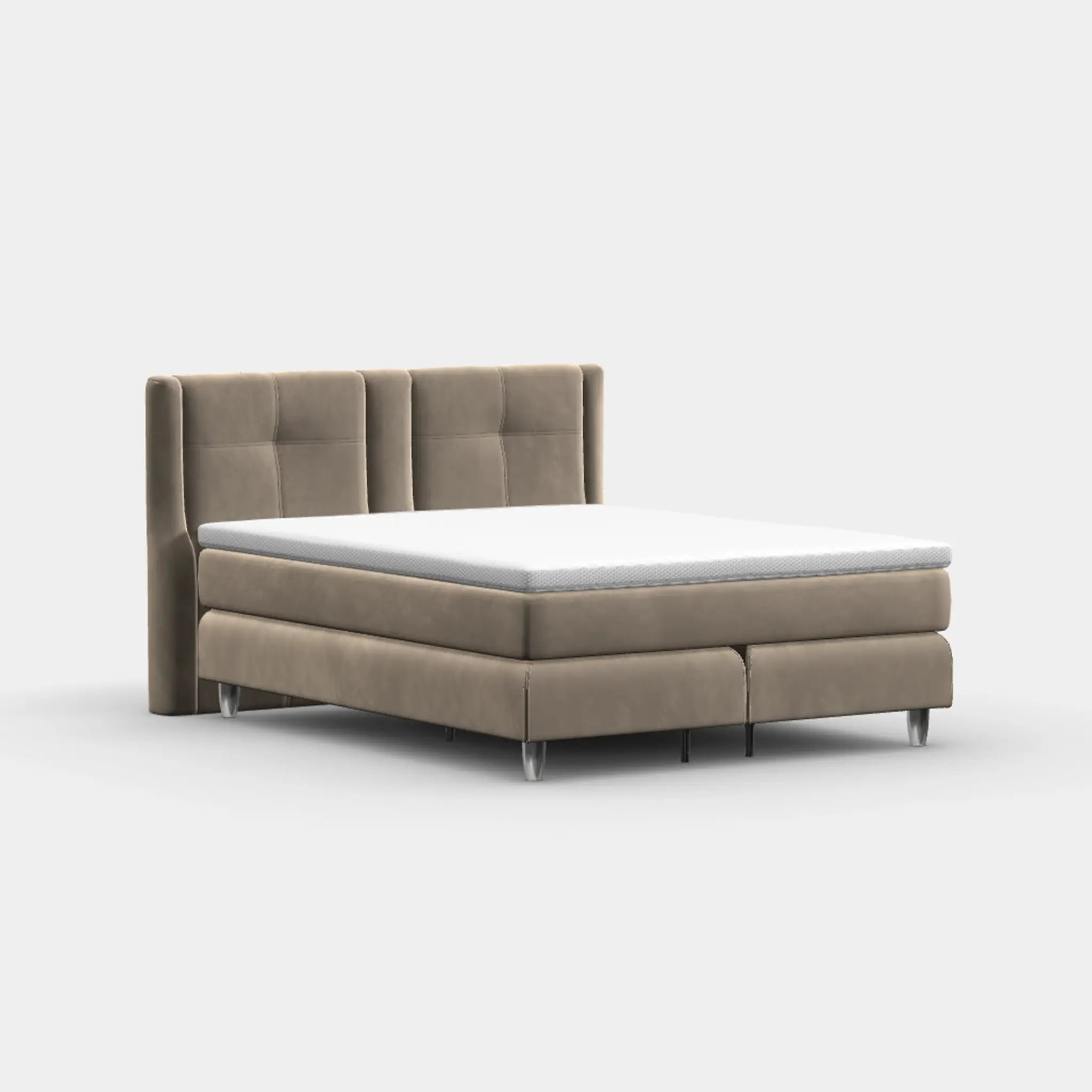 Boxspringbett 160 x 200 cm – Palermo
