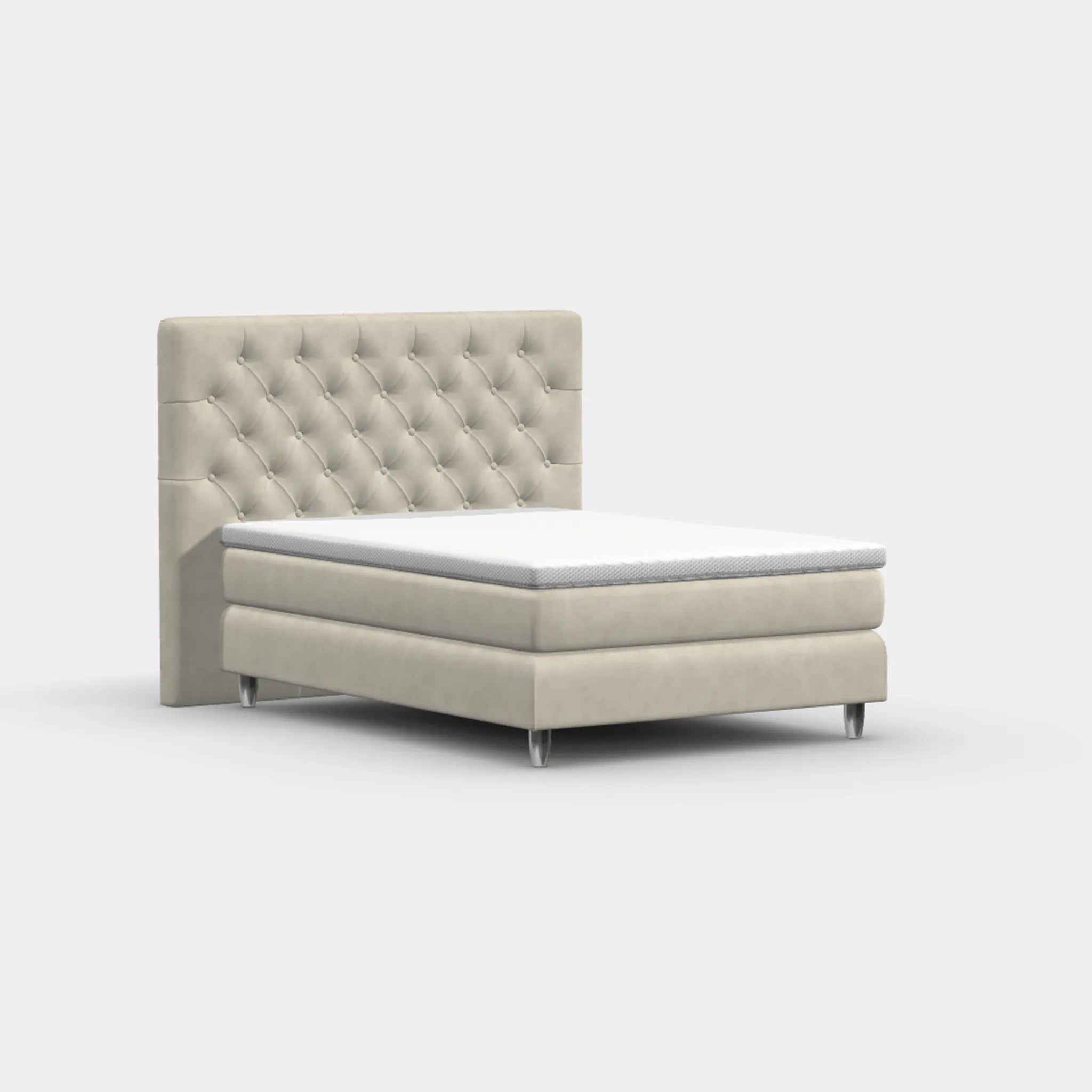 Boxspringbett 140 x 200 cm – Chesterfield