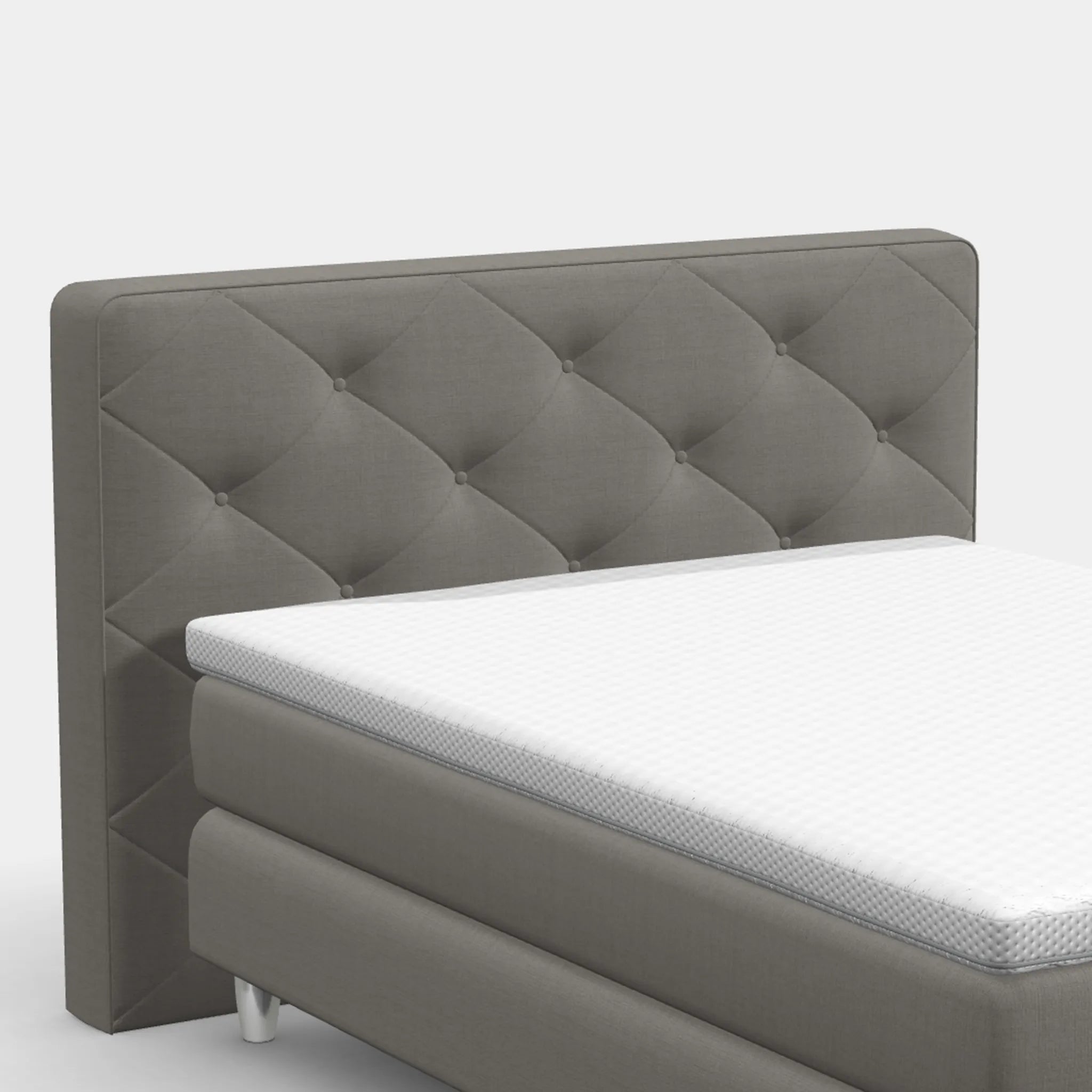 Boxspringbett 140 x 200 cm – York Button
