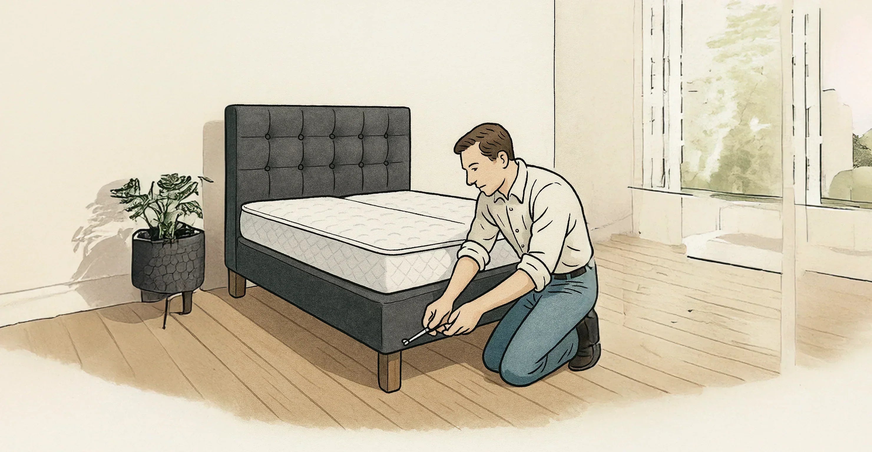 Boxspringbett aufbauen – so einfach ist berna