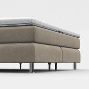 Boxspringbett-Fuß rund verchromt – Metall