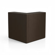 Boxspringbett-Fuß Winkel Holz – Schwarz