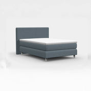 Aktions-Boxspringbett – Mittelgrau