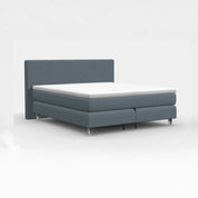 Aktions-Boxspringbett – Mittelgrau