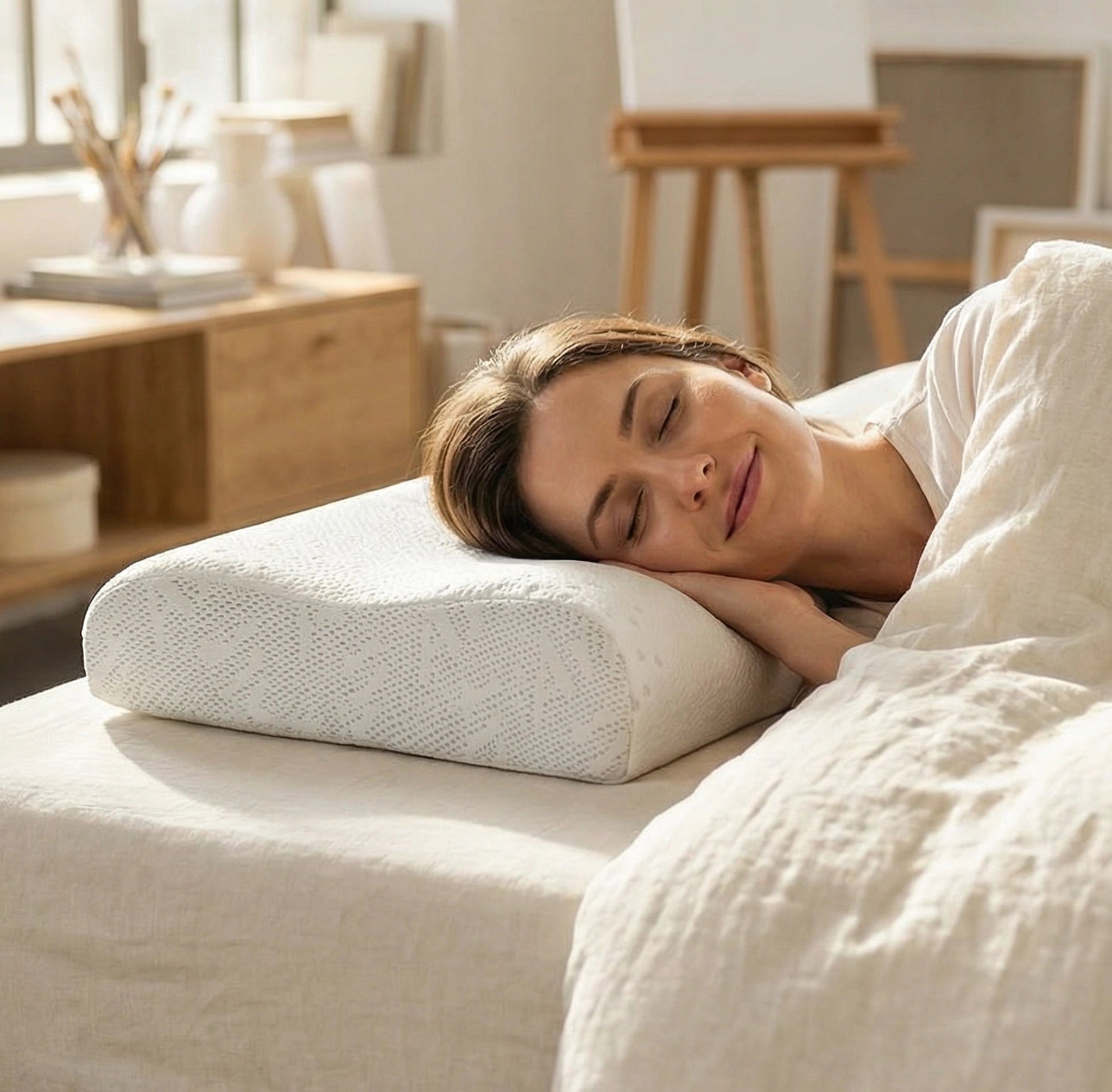 Nackenstützkissen clean – waschbarer Visco