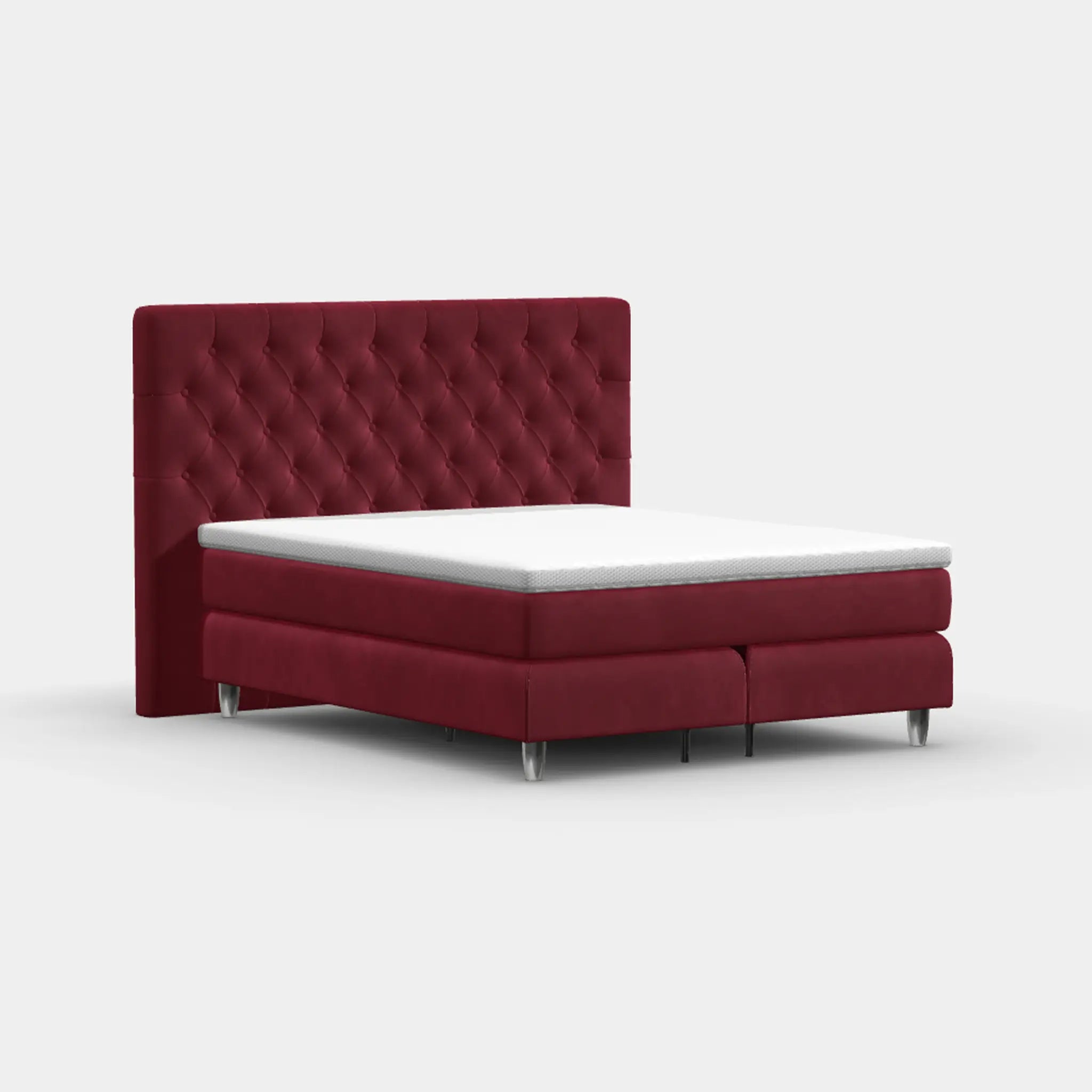 Boxspringbett 160 x 200 cm – Chesterfield