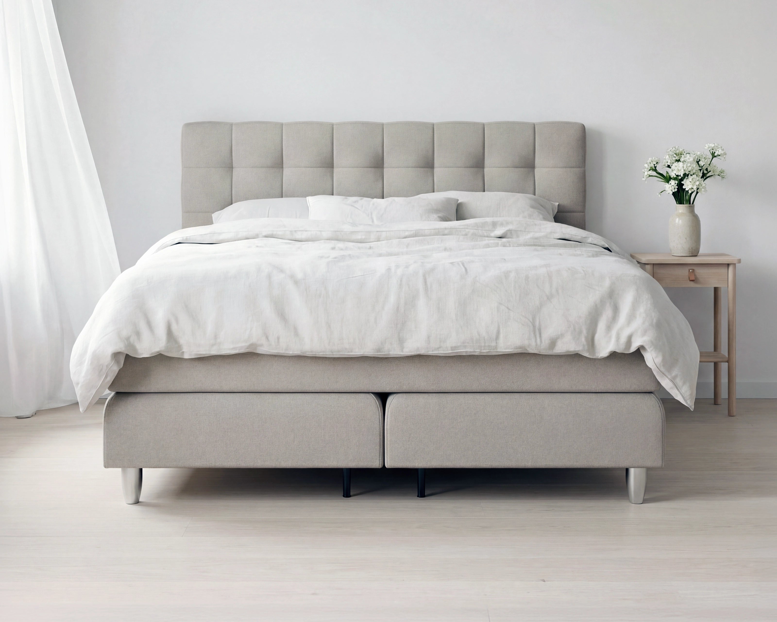 Boxspringbett 180x200 Lissabon quadrat