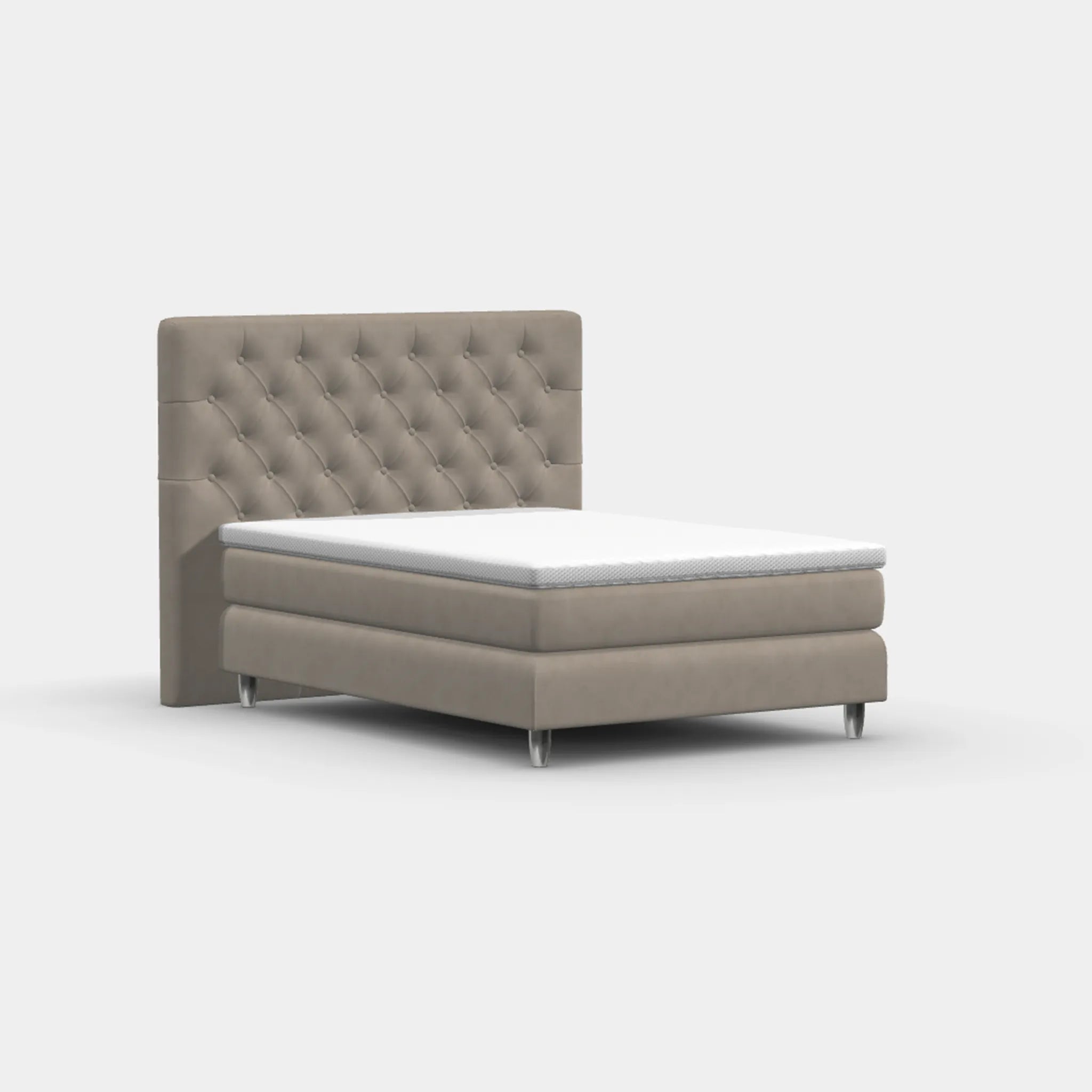 Boxspringbett 140 x 200 cm – Chesterfield