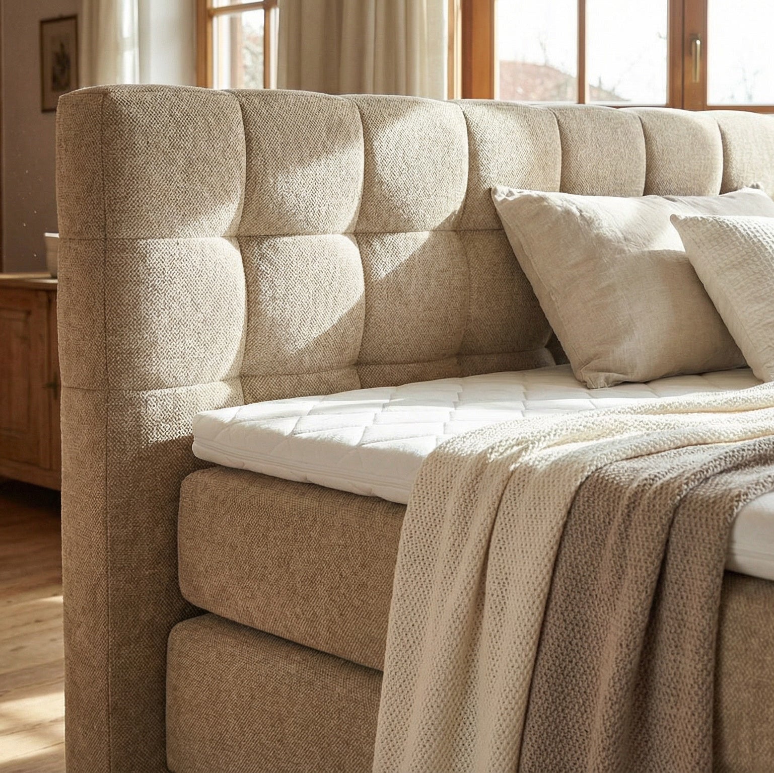 Boxspringbett Kopfteil Lissabon berna – world of sleep