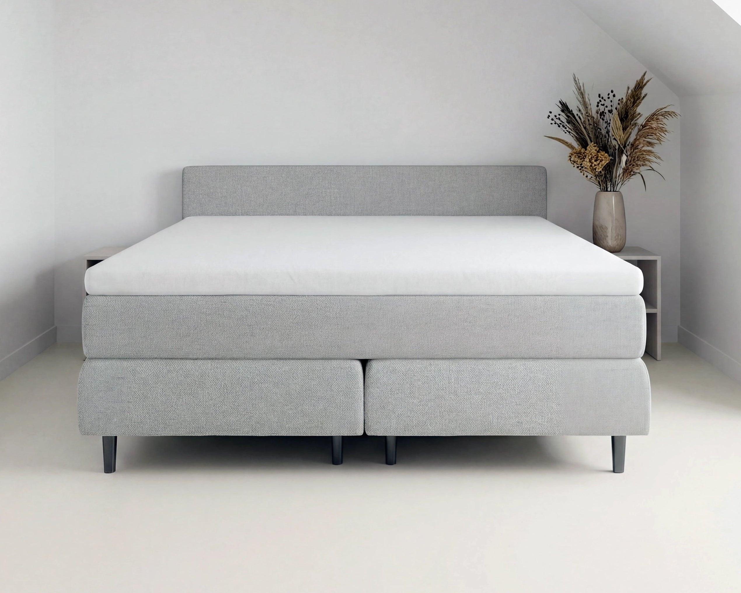 Boxspringbett für Dachschrägen