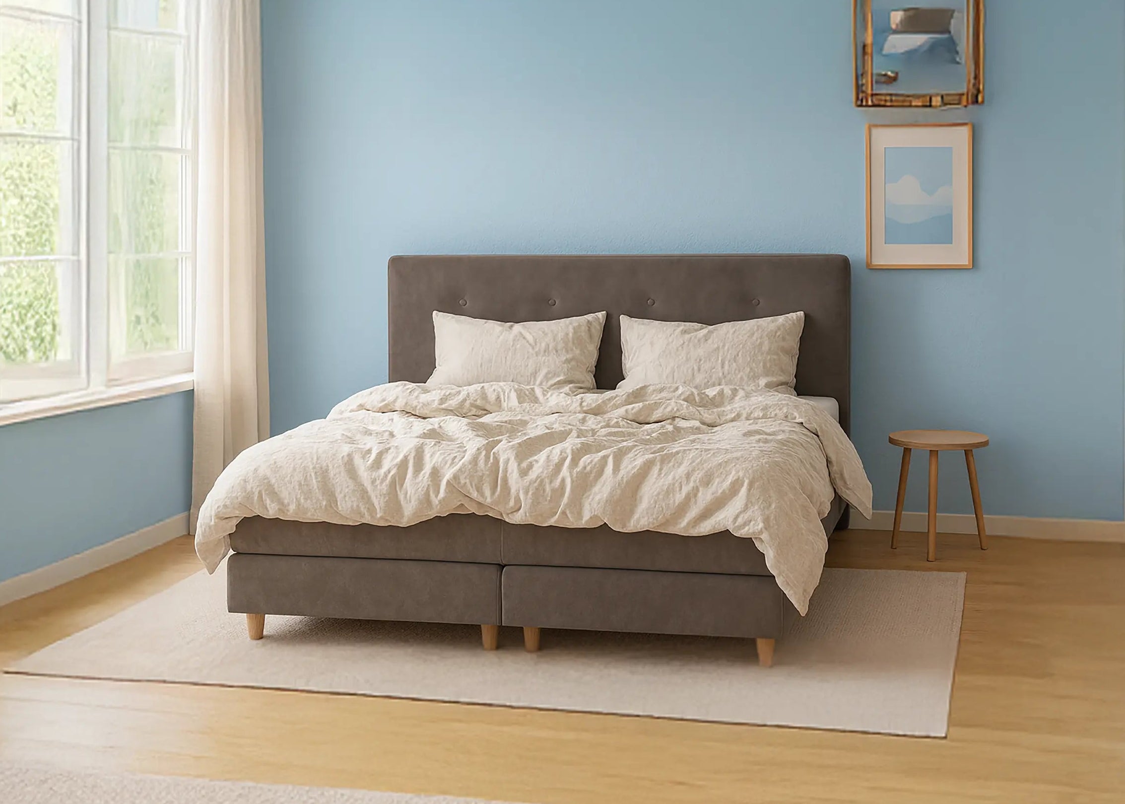 berna Boxspringbett 200x200 Modell Manchester