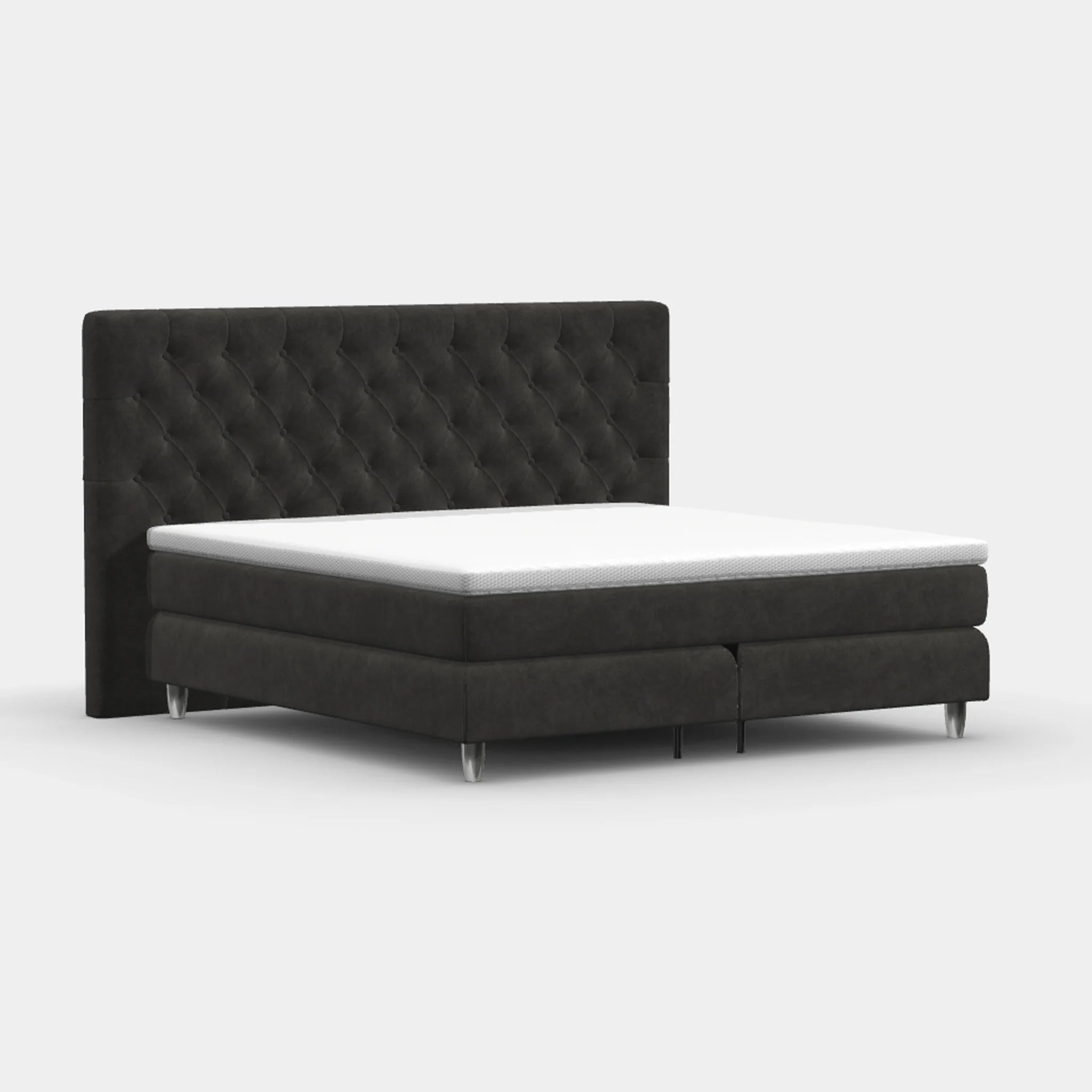 Boxspringbett 200 x 200 cm – Chesterfield