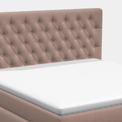 Boxspringbett 200 x 200 cm – Chesterfield