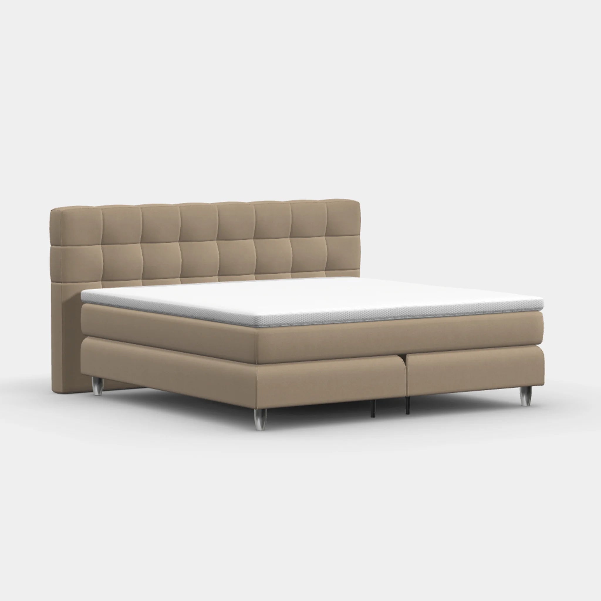 Boxspringbett 200 x 200 cm – Lissabon