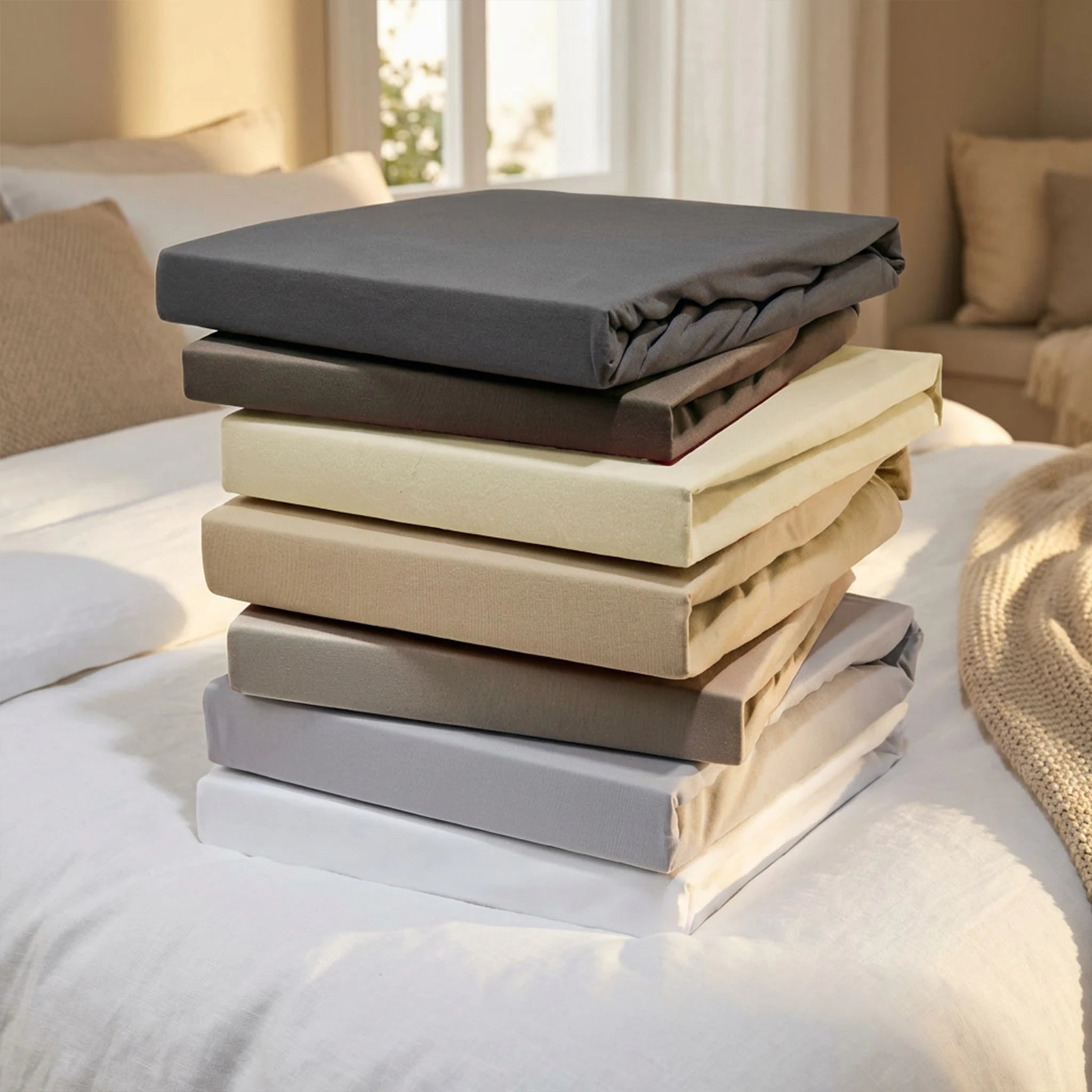 Topper-Spannbettlaken 200x220 cm